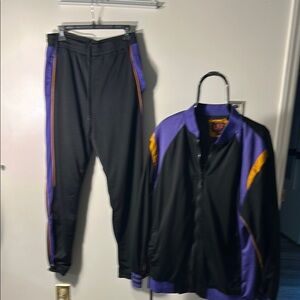 Black and Purple Men's Jacket by [Brand]